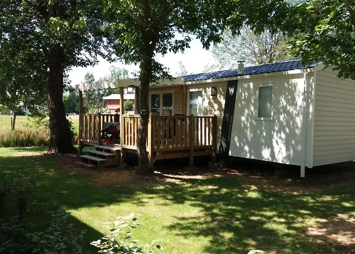 Camping Mobil 4 Pers - 2 - Terrasse - Api-1-52-648 Saint-Julien-en-Born
